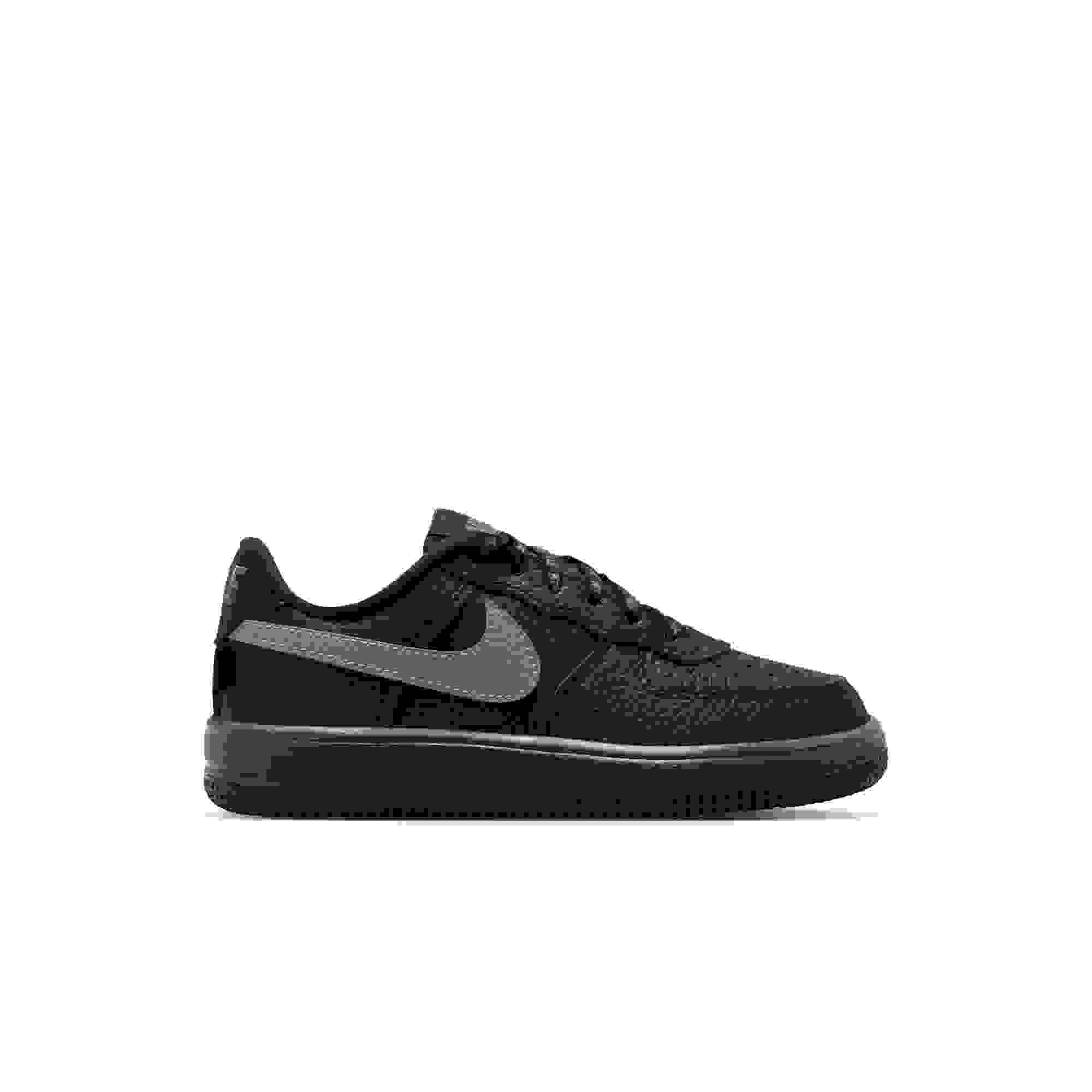 Nike Air Force 1 Preschool Boys' "Black/Smoke Grey" Shoe